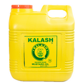 Kalash Kachi Ghani Pure Mustard Oil, 15L Jar