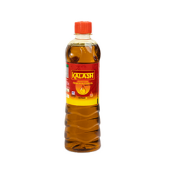 Kalash Kachi Ghani Pure Mustard Oil, 500ml PET Bottle